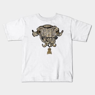 Sepia Cuttlefish Kids T-Shirt